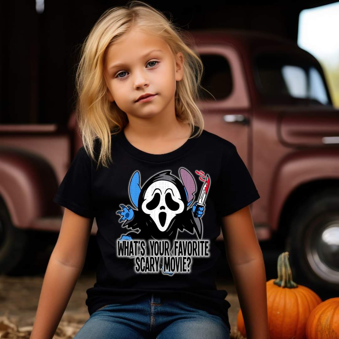 Scary Movies - DTF TRANSFER ONLY DHALLOWEEN