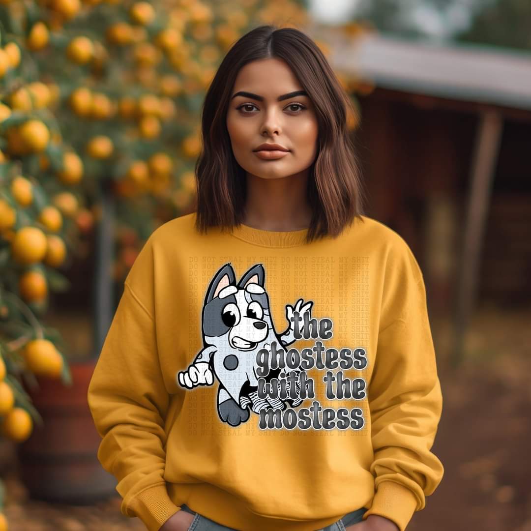 The Ghostess - DTF TRANSFER ONLY DHALLOWEEN