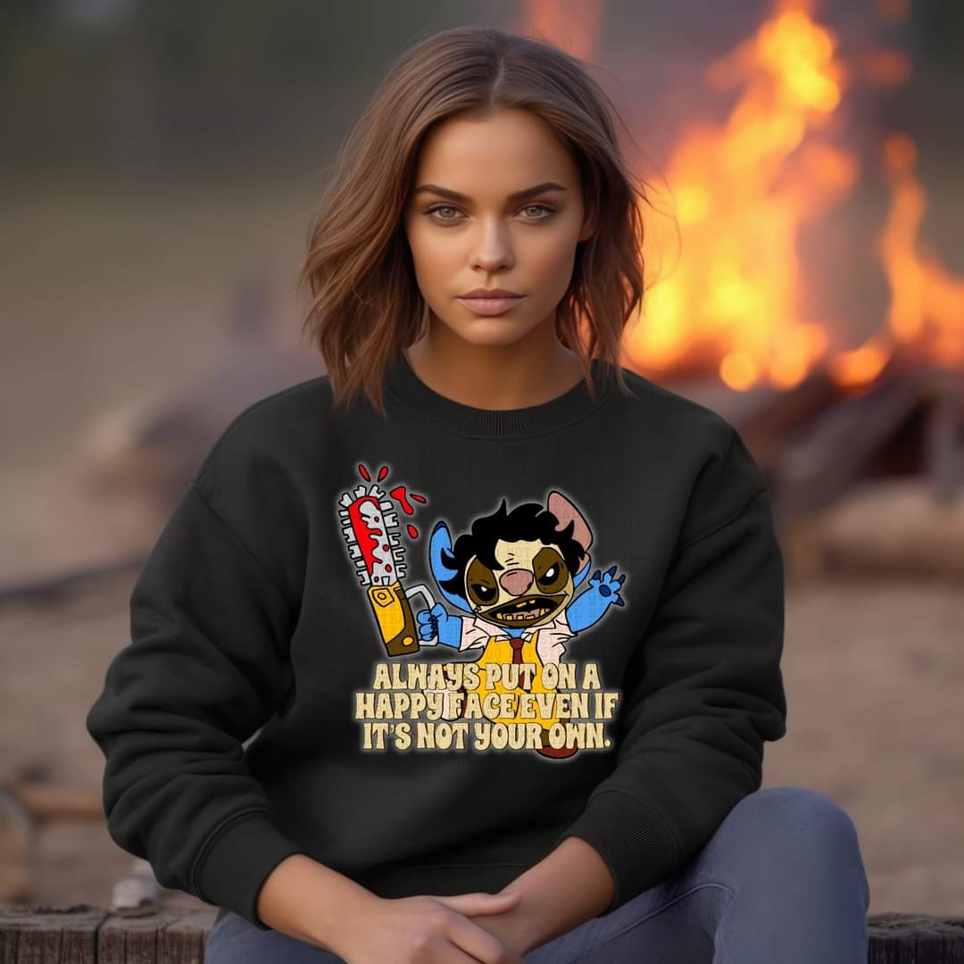 Put on a Happy Face - DTF TRANSFER ONLY DHALLOWEEN