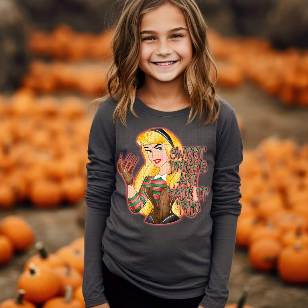 Sweet Dreams Girl - DTF TRANSFER ONLY DHALLOWEEN