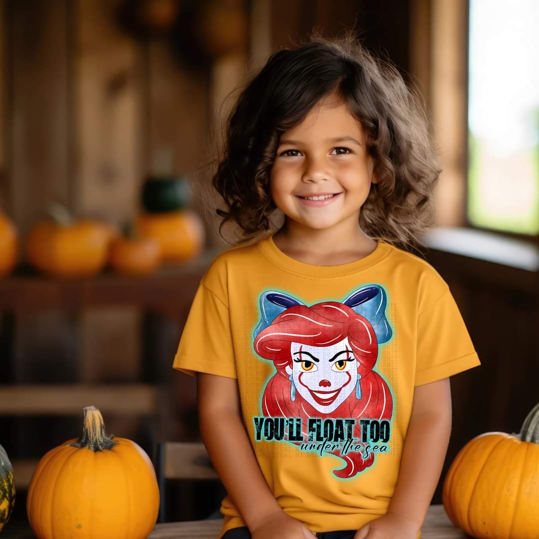 Float under the sea - DTF TRANSFER ONLY DHALLOWEEN