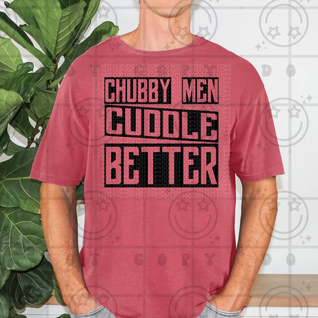 Chubby men cuddle better-DTF TRANSFER (HWD/F25)