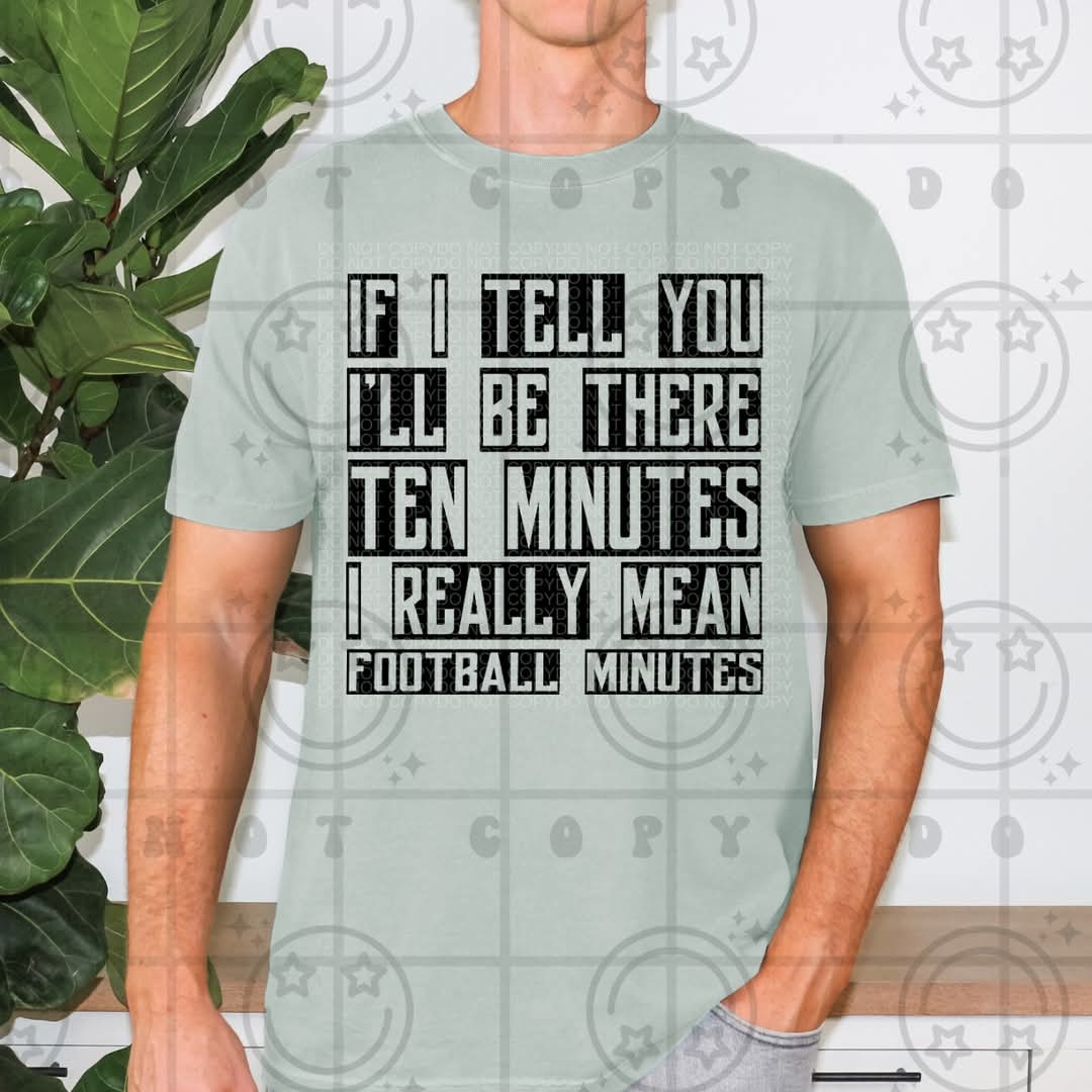 I tell you I'll be there in 10 mins, I mean football mins-DTF TRANSFER (HWD/F25)