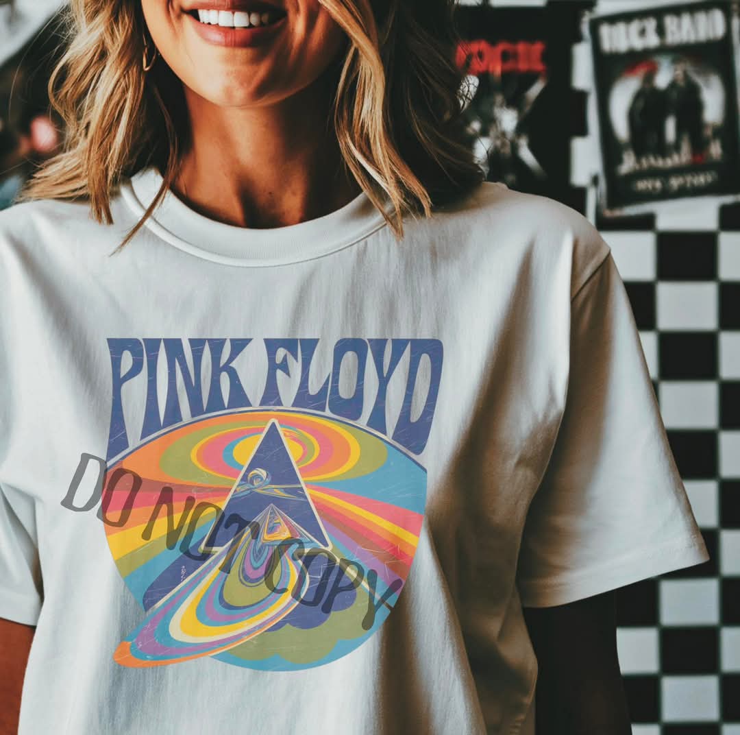 PFloyd-DTF TRANSFER (RTD rock band)