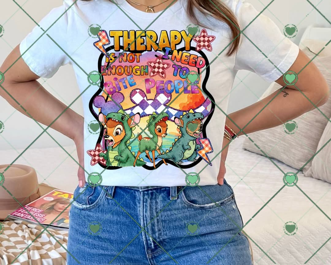 Therapy is not enough-DTF TRANSFER (BYD)