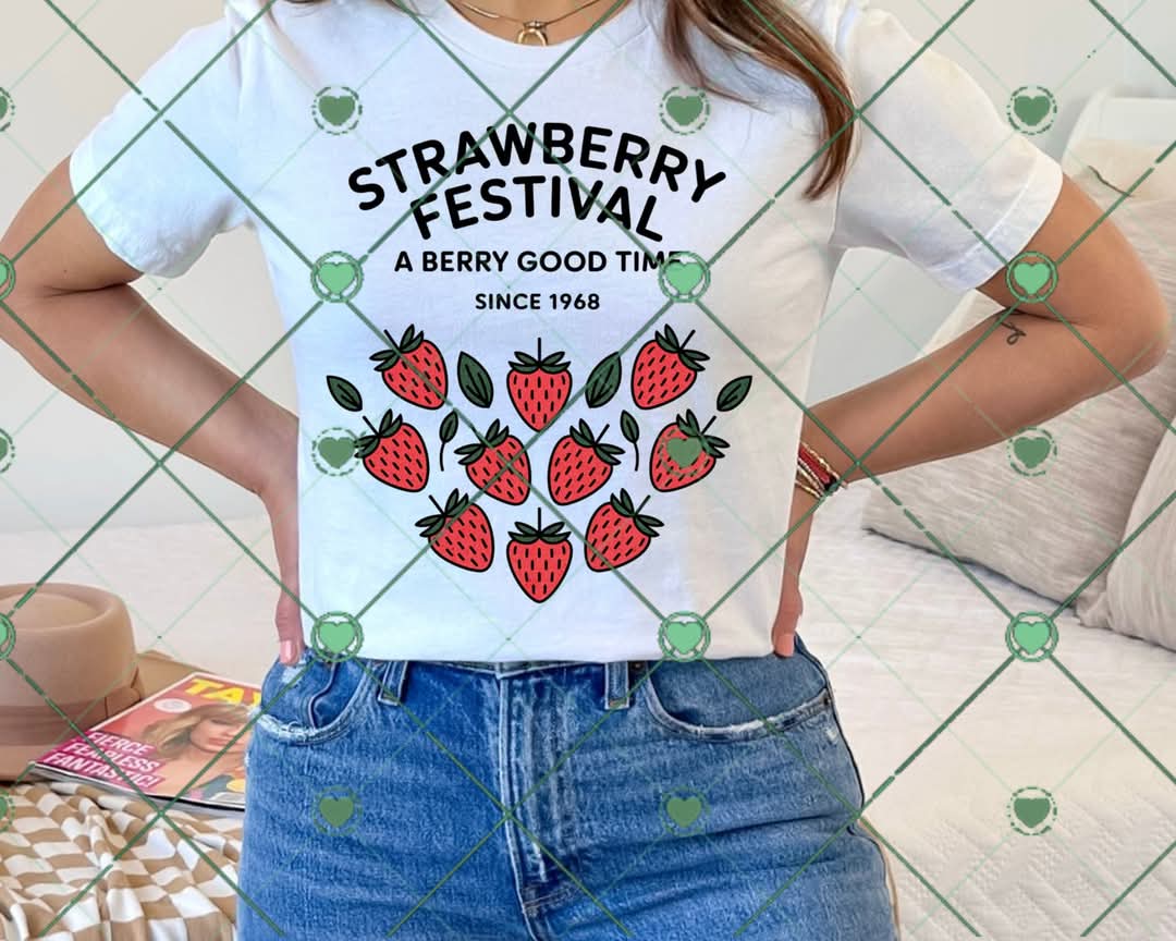 Strawberry Festival-DTF TRANSFER (BYD)