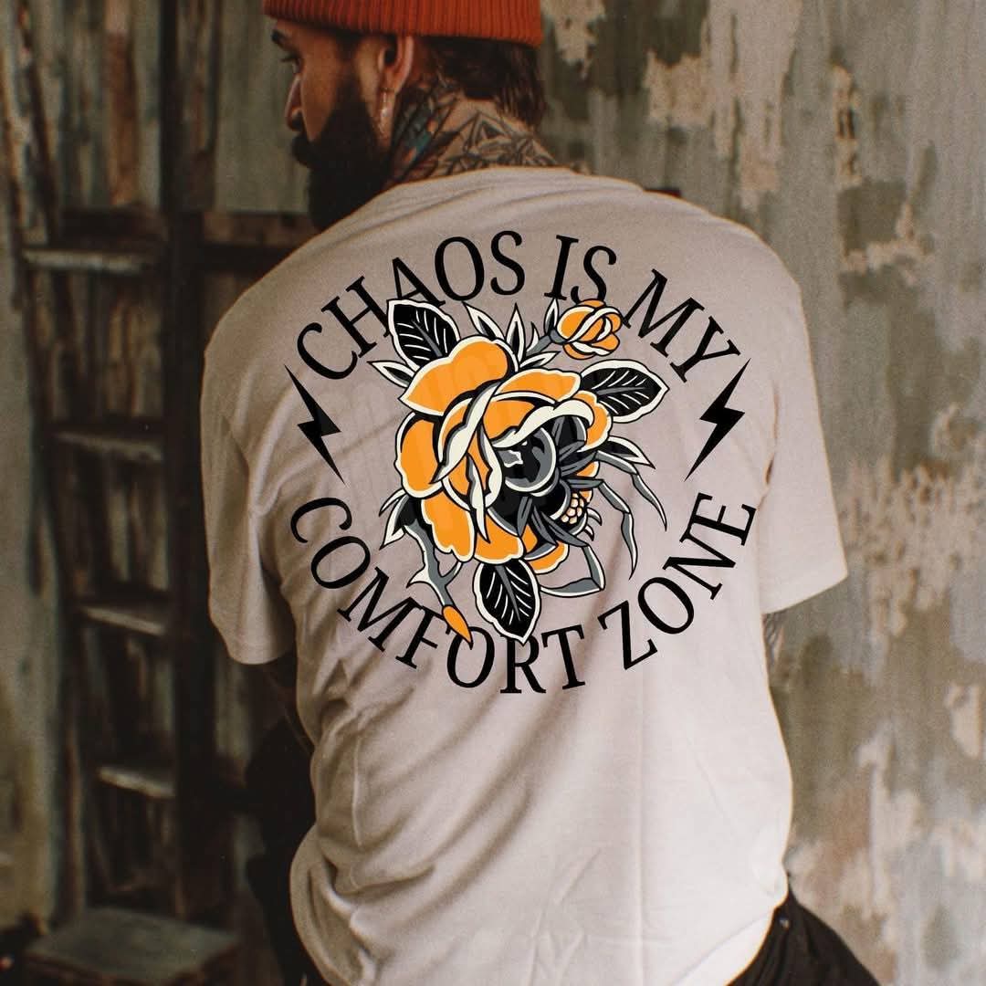 Chaos is my comfort zone-DTF TRANSFER (UMC Mar25)