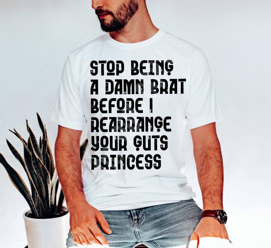 Stop being a brat-DTF TRANSFER (UMC Mar25)