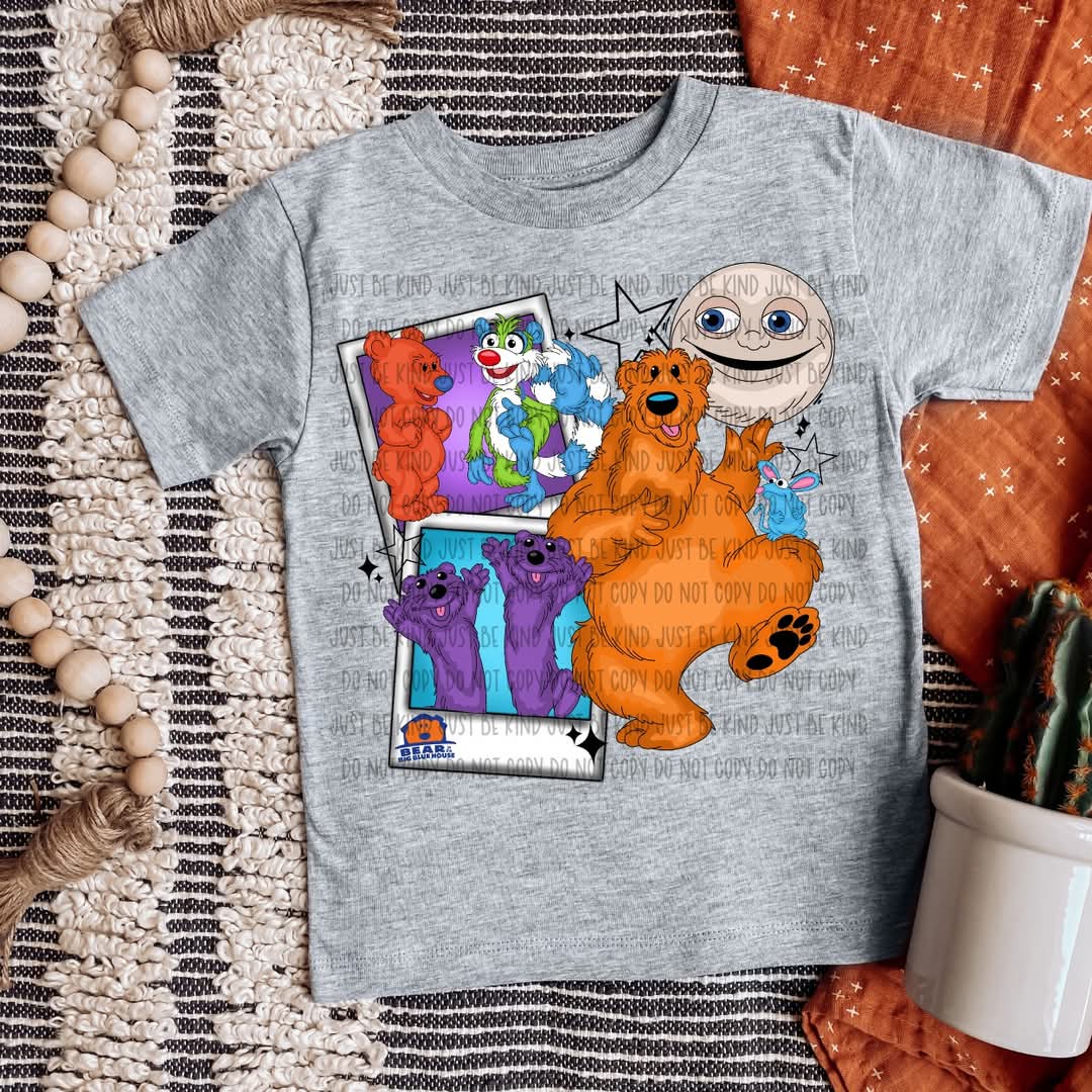 Bear & Moon-DTF TRANSFER (Pola3 SSDD)