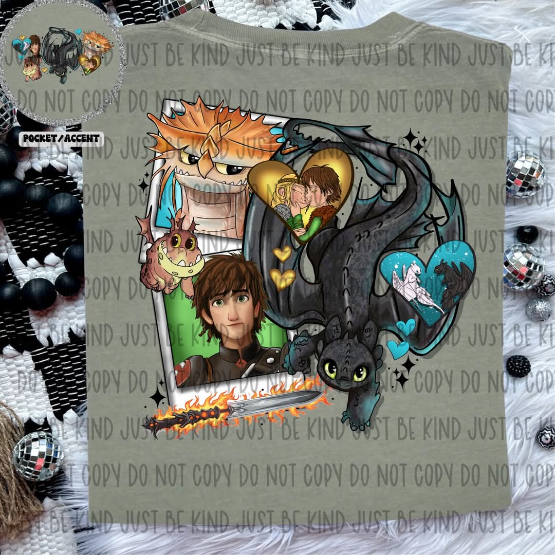 Dragon- DTF TRANSFER (Pola3 SSDD)