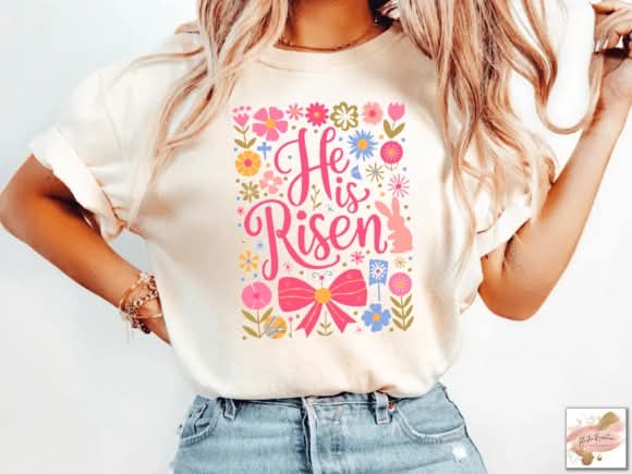 He is Risen-DTF TRANSFER (CFD)