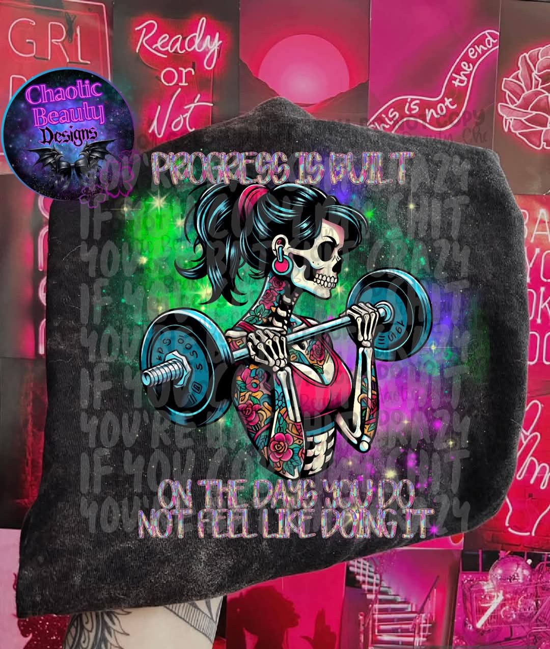 Progress is Built- DTF TRANSFER (CBD)