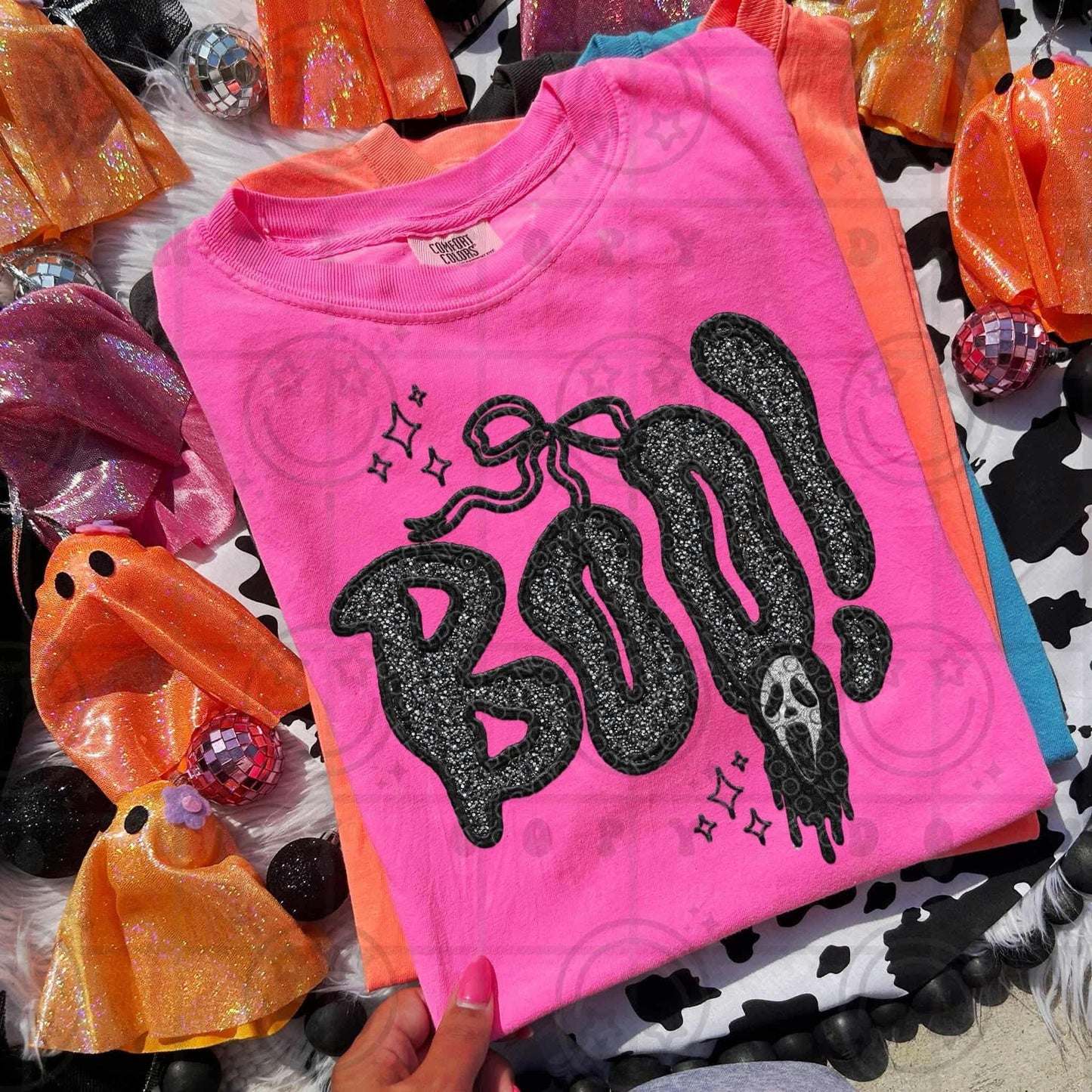 BOO GF- DTF TRANSFER (Spooky & Sparkly Collab)
