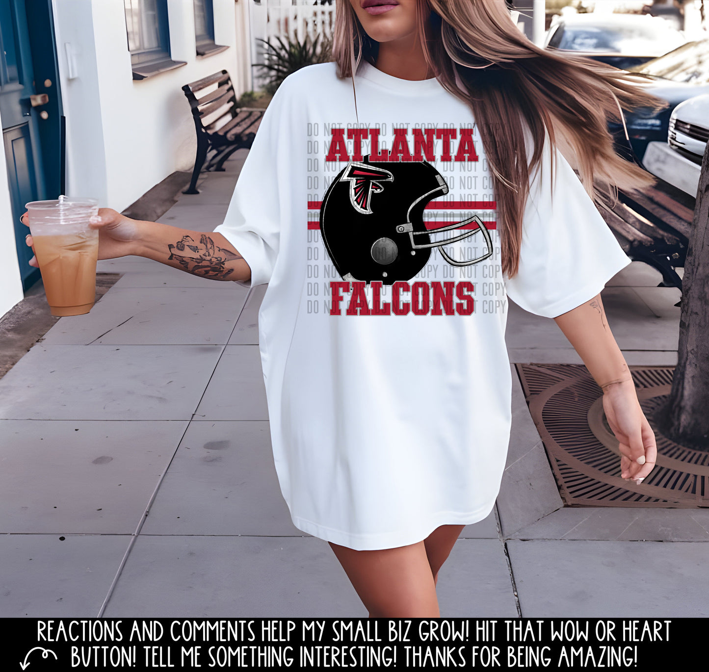 Falcons football lines - DTF (CCDD)