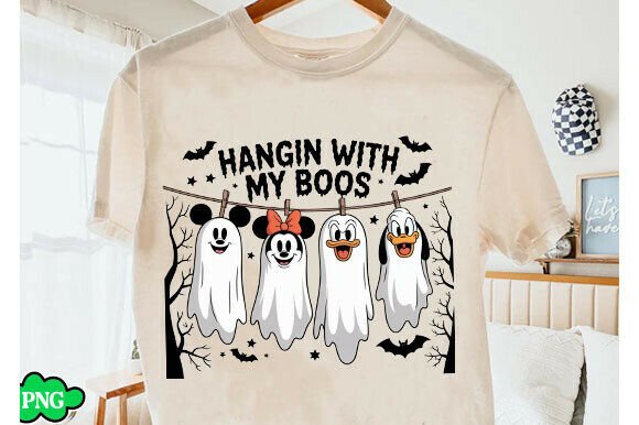 Hanging with my boos - DTF TRANSFER (CFD)