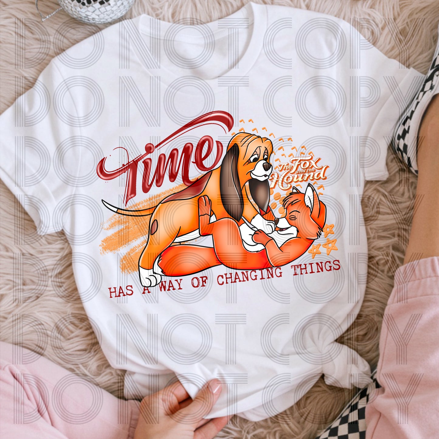 Time has a way of changing things - DTF TRANSFER (Throwback collab RHD X SSDD)