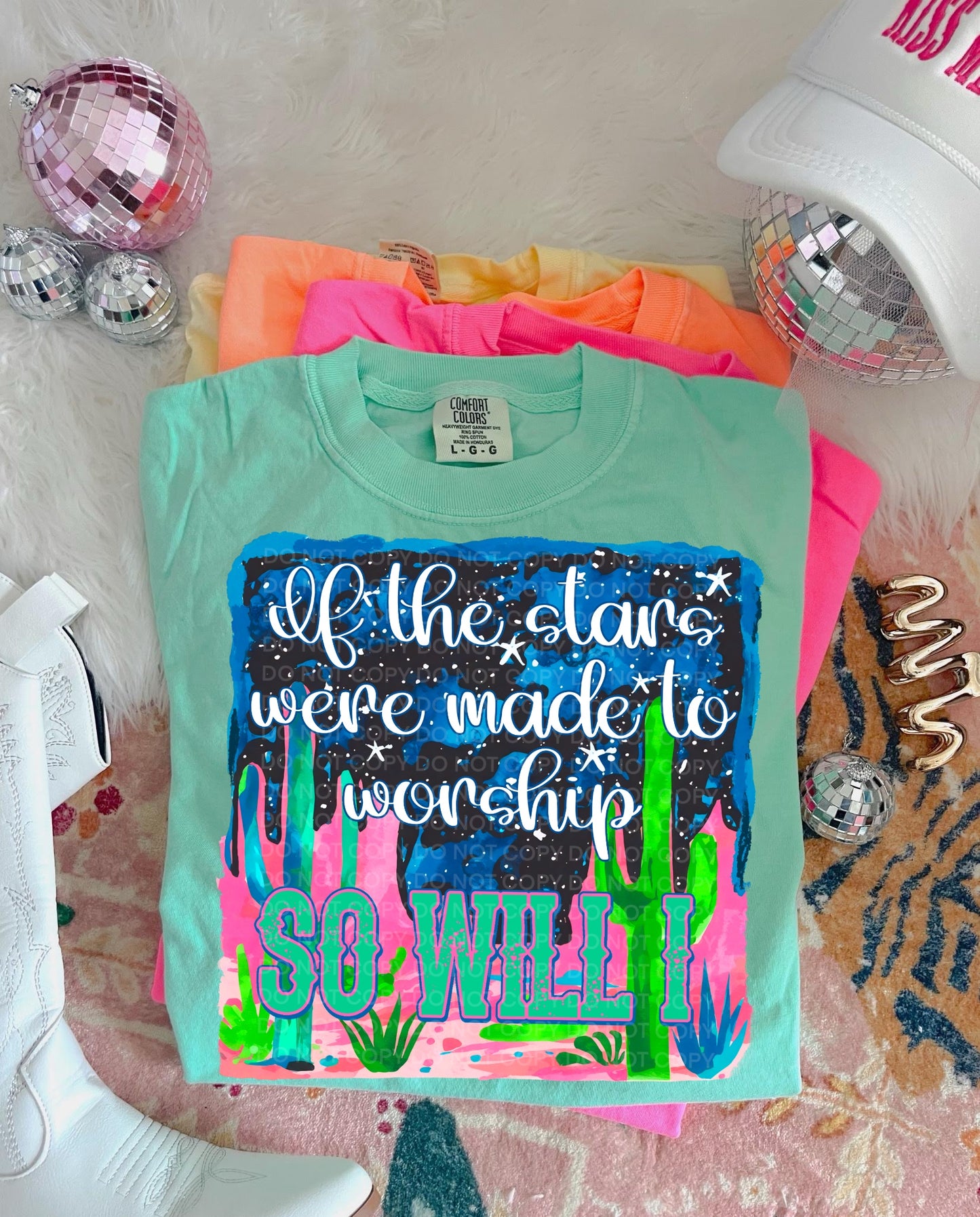 If the stars were made to worship so will I - DTF TRANSFER (bday bash collab SCG X WFD)