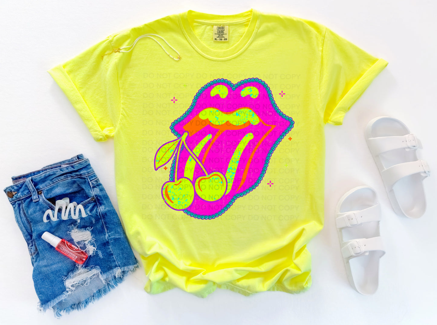 Cherry tongue - DTF TRANSFER (bday bash collab SCG X WFD)