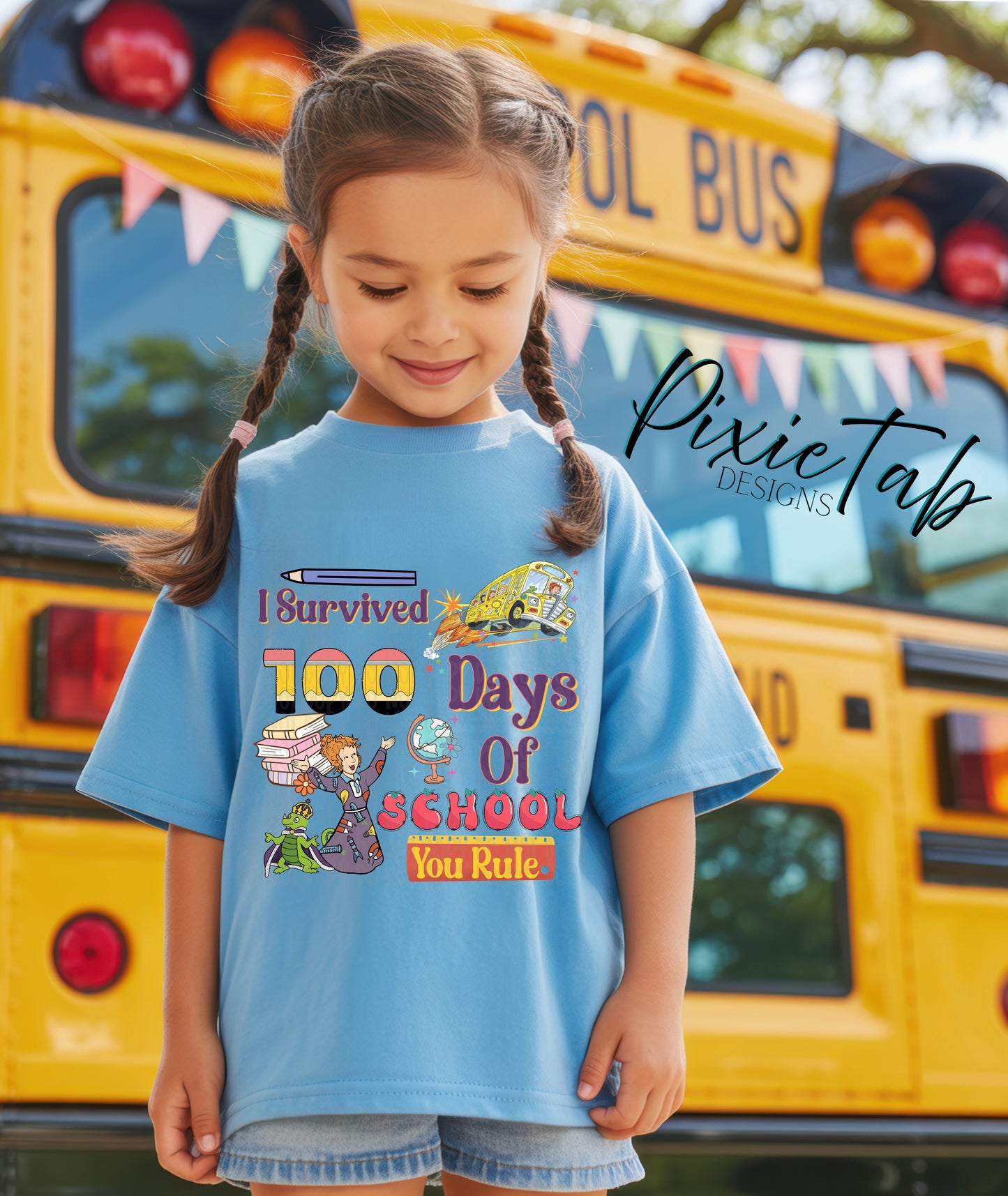 Magic bus - DTF TRANSFER (100 days of growth school edition collab)