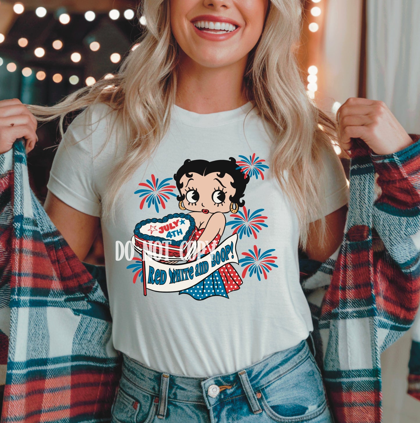 Betty - DTF TRANSFER (Blast from the past Collab)