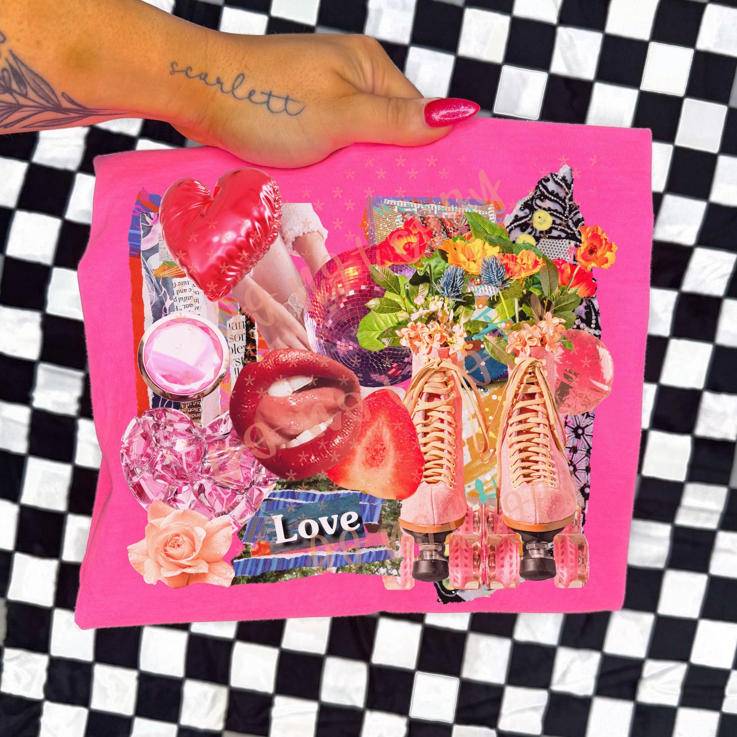 Love collage - DTF TRANSFER (XOXO Epic Valentine's Collab SYM PD X PVC)