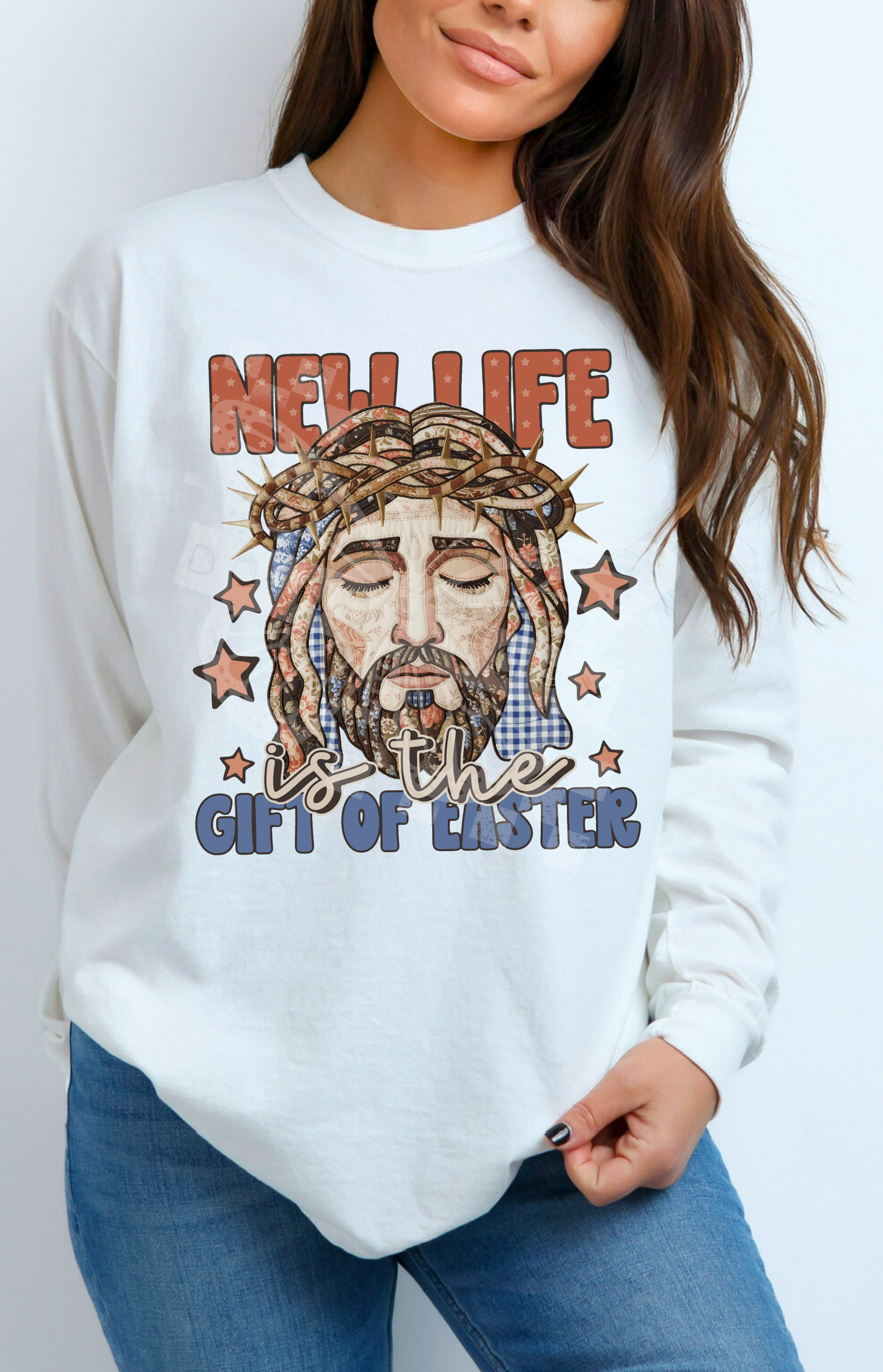 New life is the gift of Easter - DTF TRANSFER (Eggstravaganza multi designer collab)