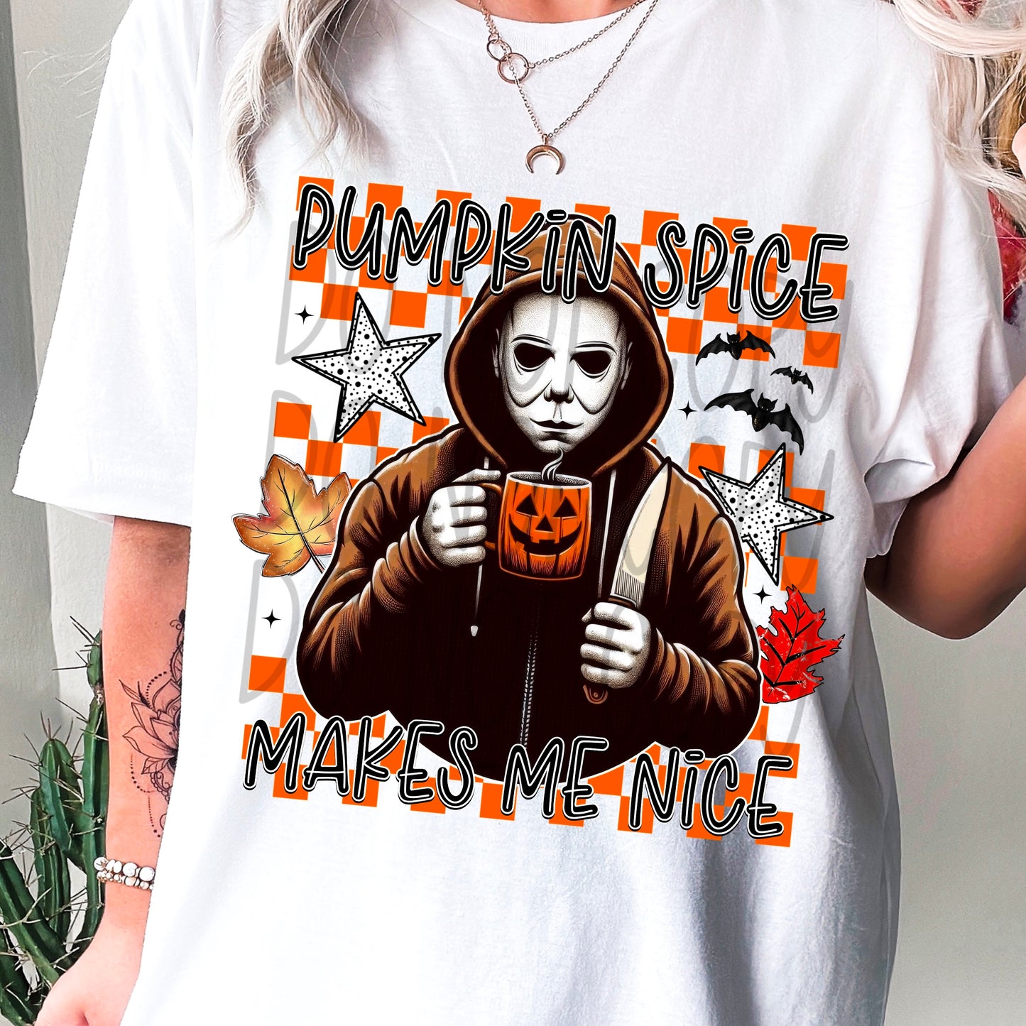 Pumpkin spice makes me nice Michael (All things WEEN collab)