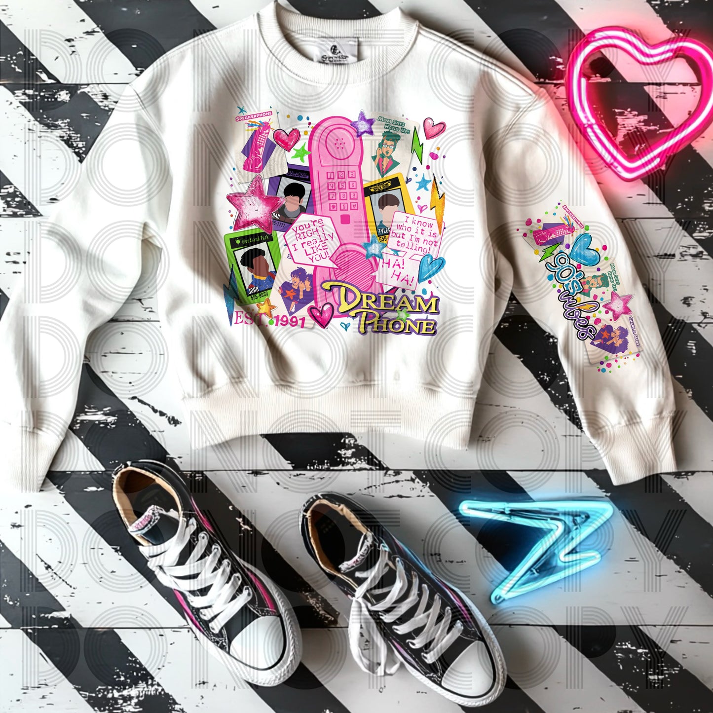 Dream phone - DTF TRANSFER (Throwback Throwdown Collab)