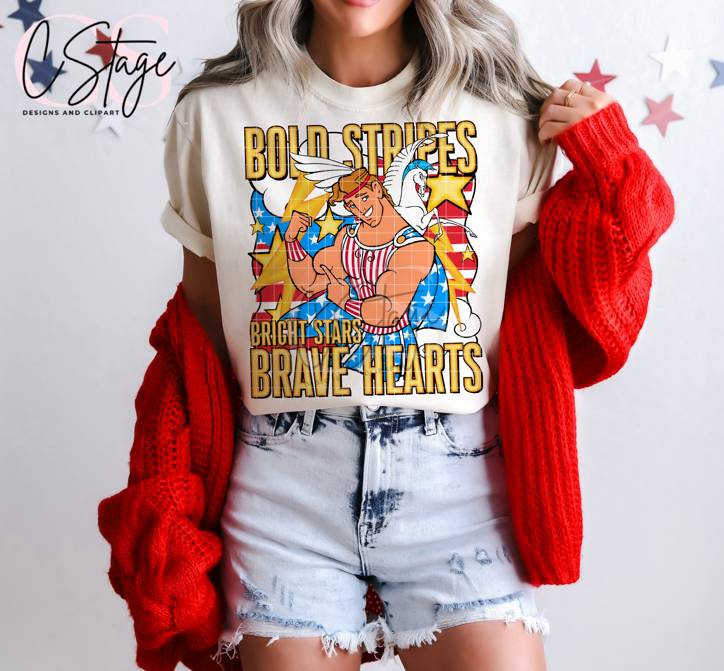 Brave hearts - DTF TRANSFER (Blast from the past Collab)