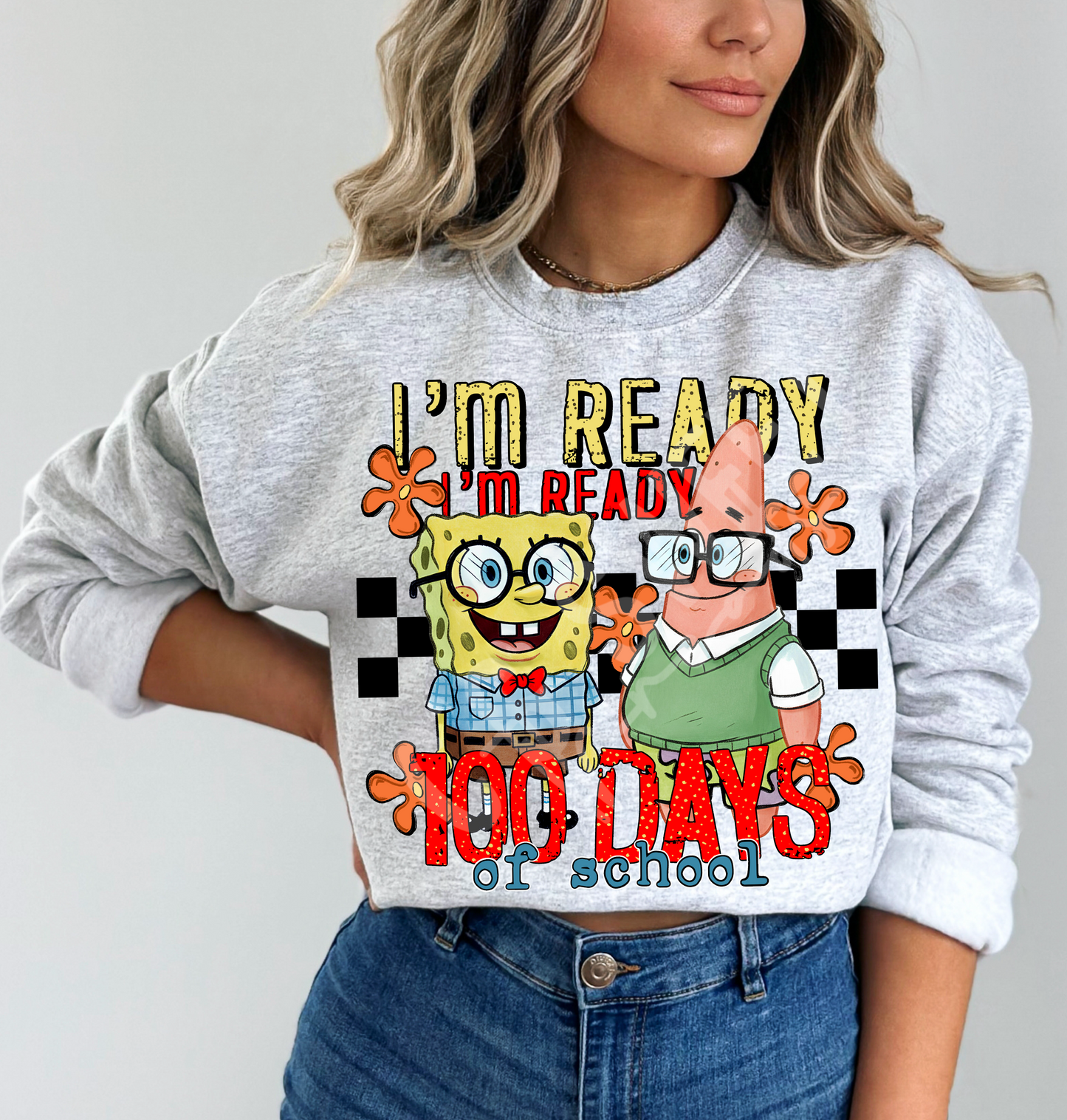 I'm ready sponge - DTF TRANSFER (100 days of growth school edition collab)