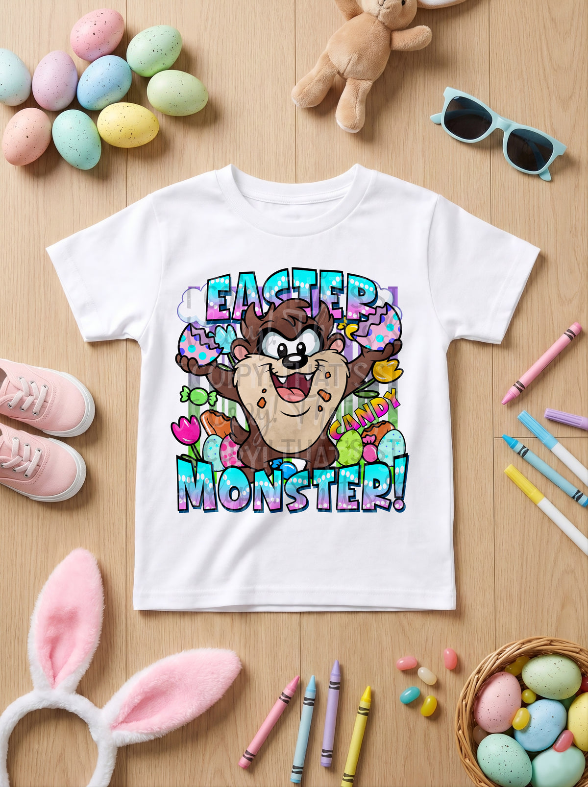 Taz - DTF TRANSFER (Eggstravaganza multi designer collab)