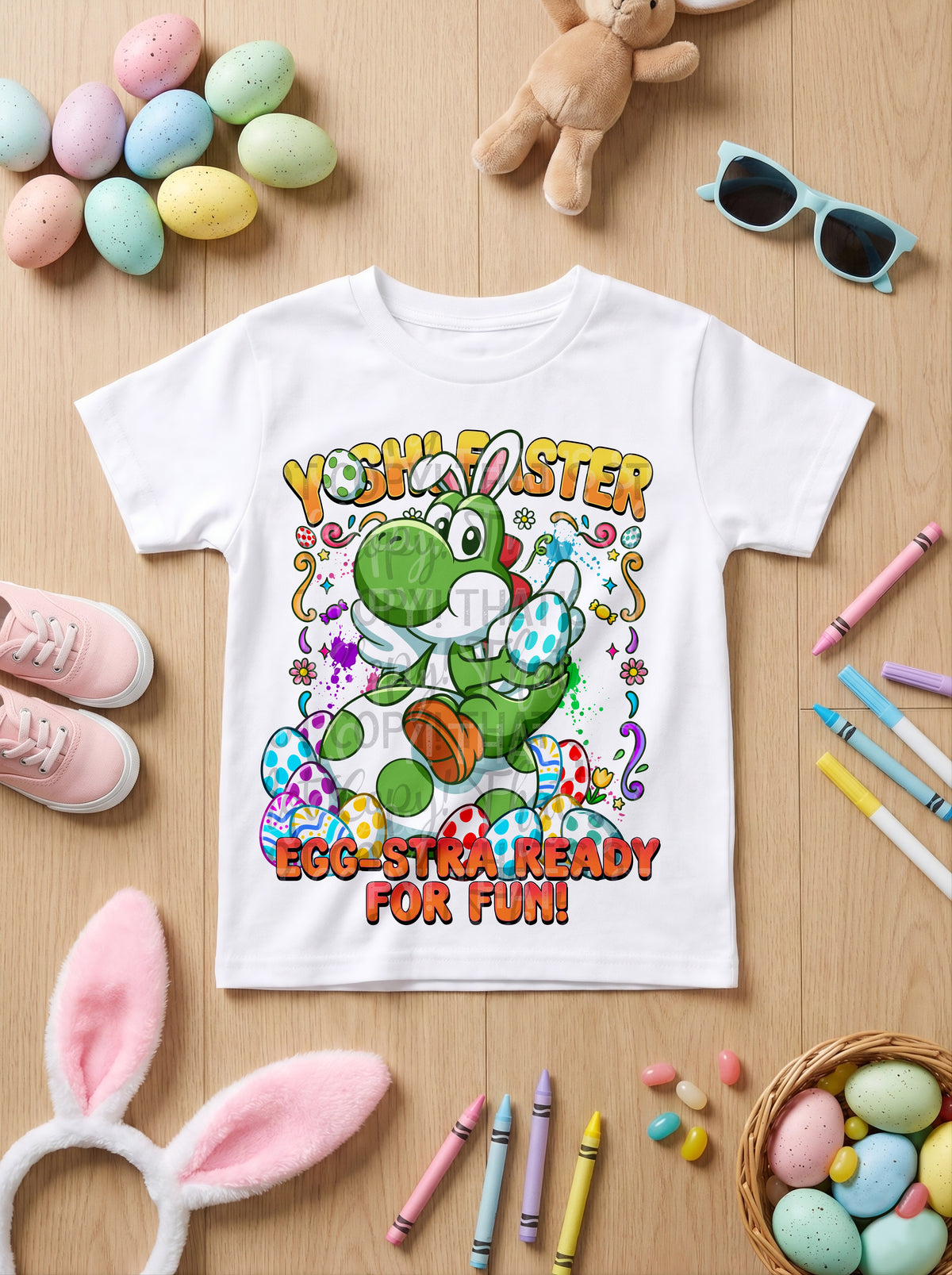 Yoshi - DTF TRANSFER (Eggstravaganza multi designer collab)