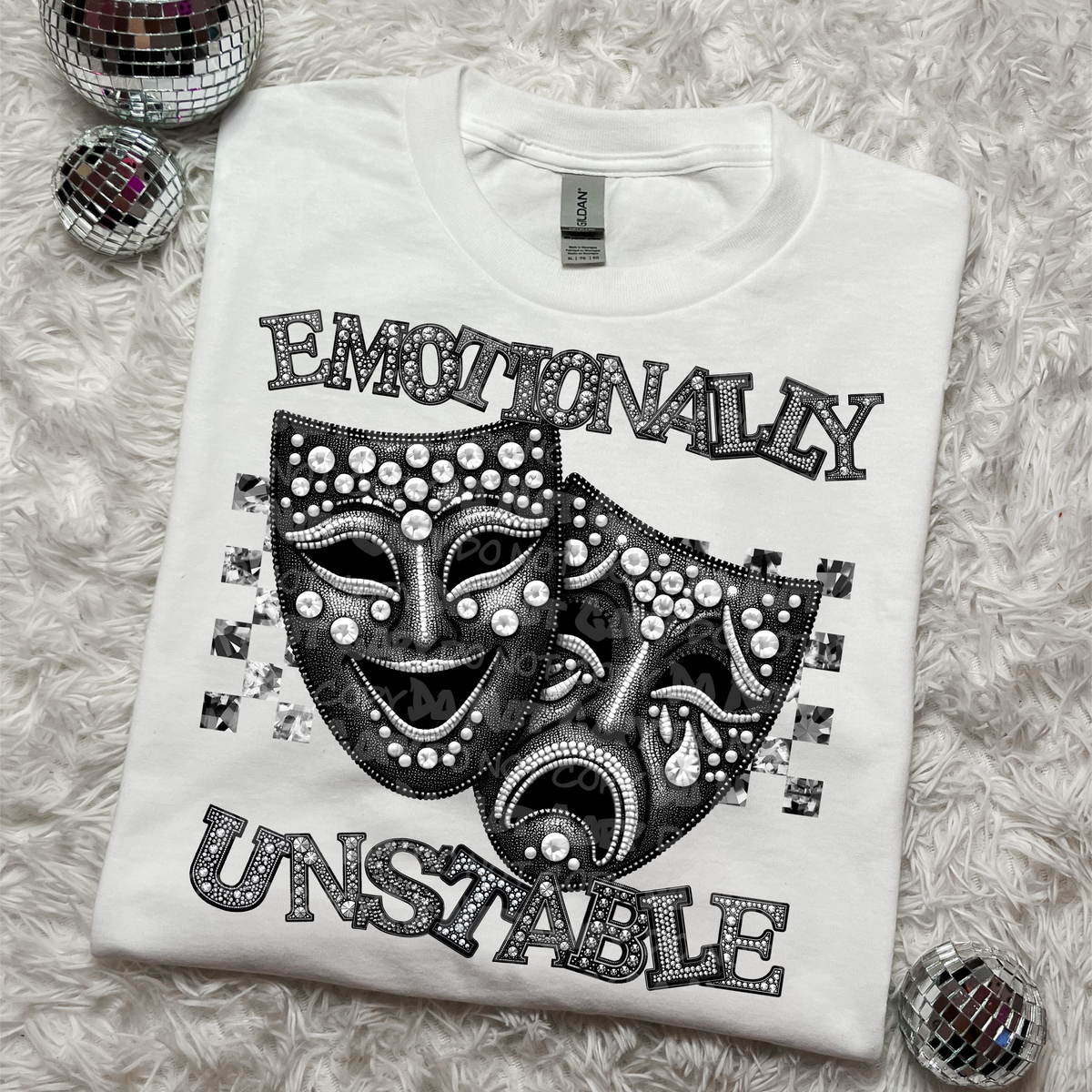Emotionally unstable - DTF TRANSFER (LCD)