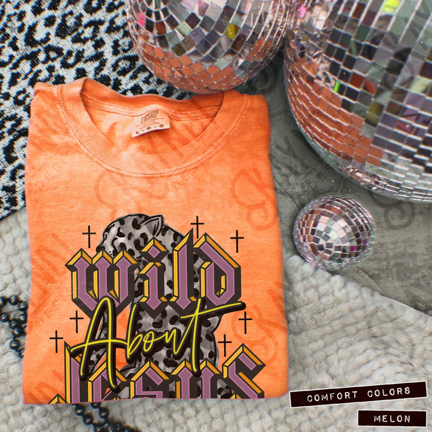 Wild about Jesus boho - DTF TRANSFER (SDD/KD faith Collab)