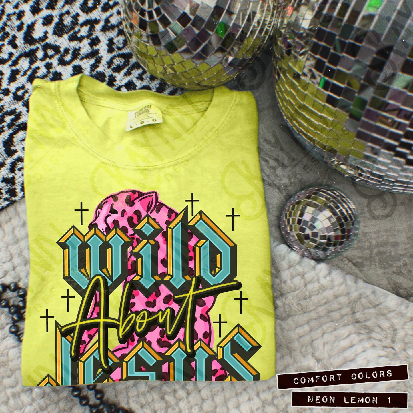 Wild about Jesus - DTF TRANSFER (SDD/KD faith Collab)
