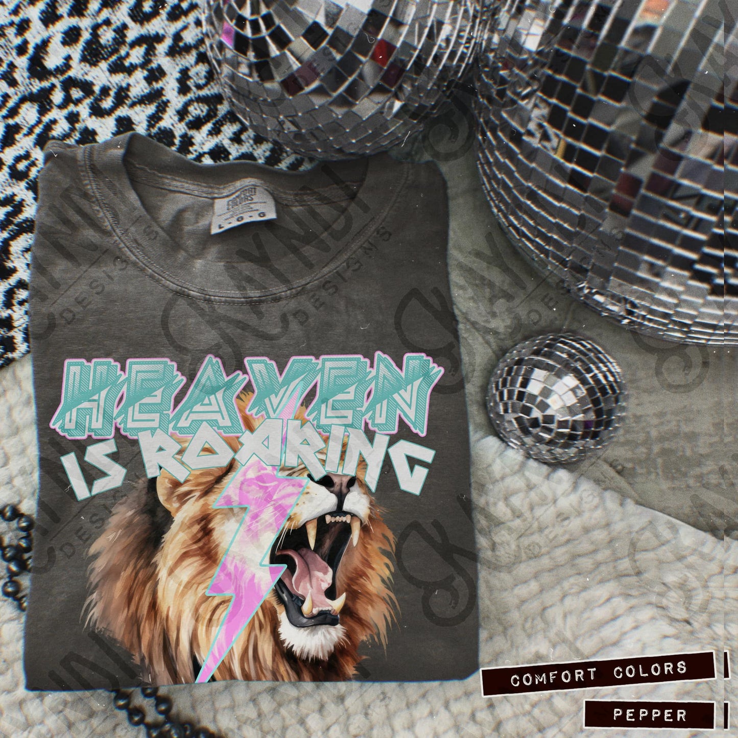Heaven is roaring light - DTF TRANSFER (SDD/KD faith Collab)