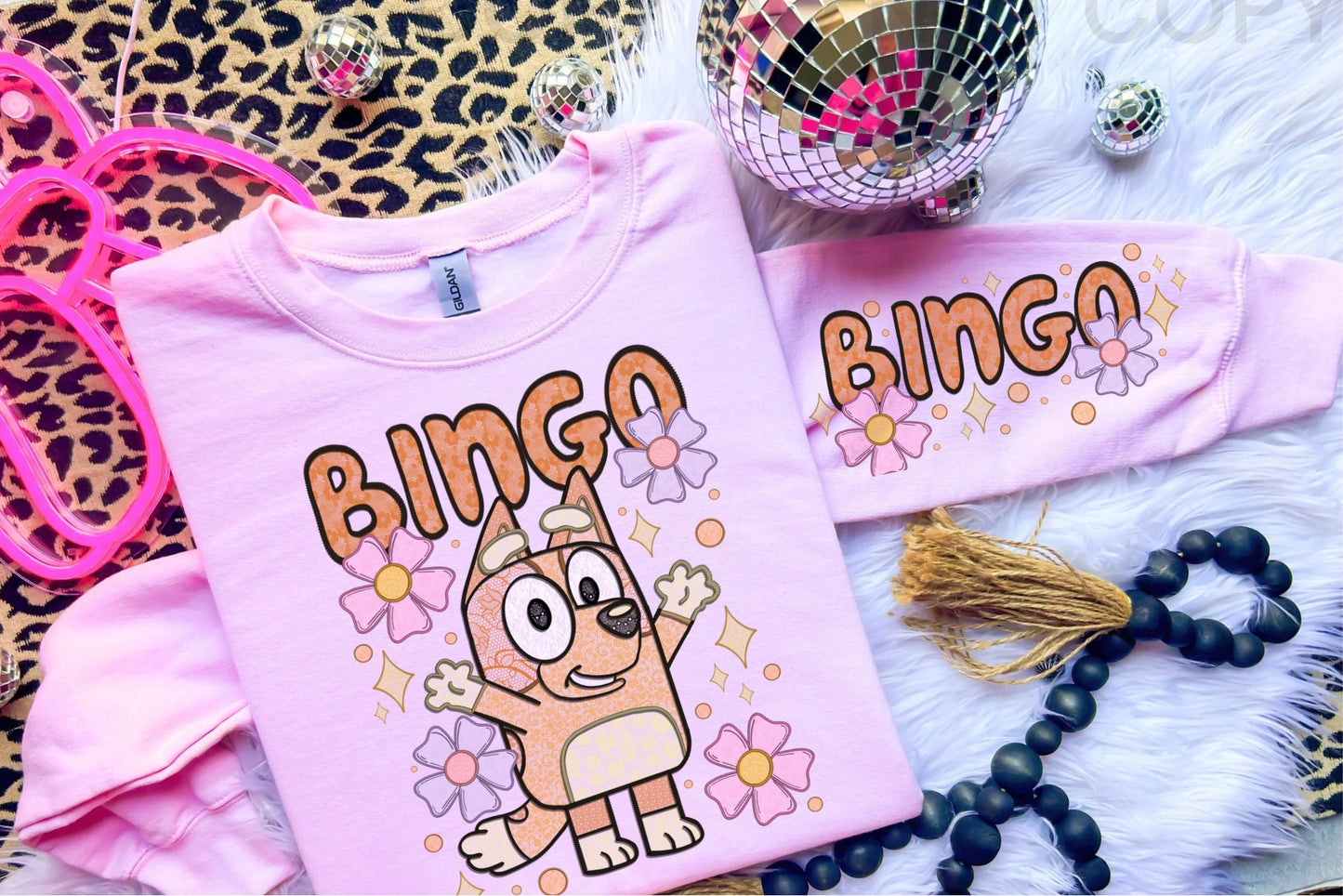 Sister dog lace - DTF TRANSFER - (SSDa)