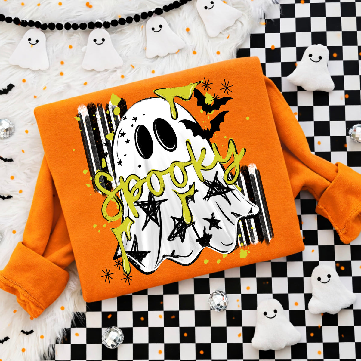 Spooky ghost - DTF TRANSFER (CSC)