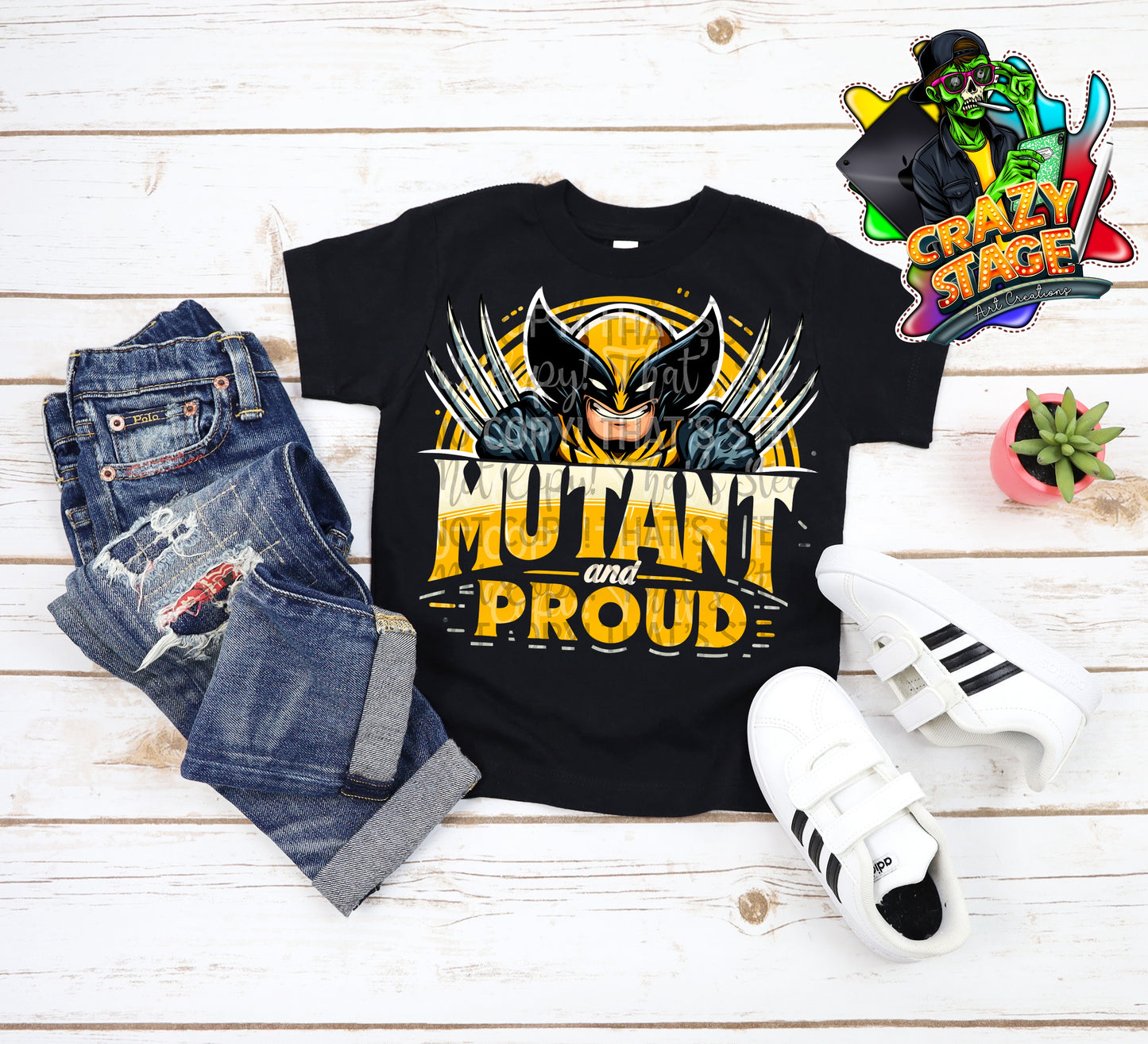 Mutant - DTF TRANSFER (Throwback Throwdown Collab)