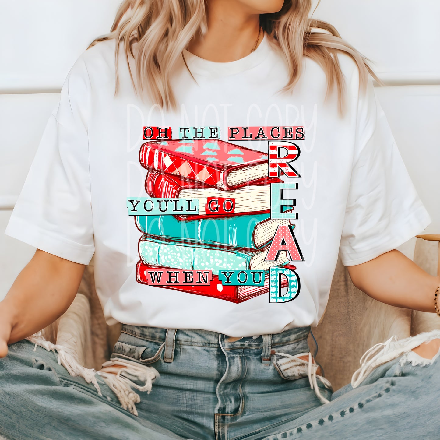 When you read bookish - DTF TRANSFER (PHDC F25)