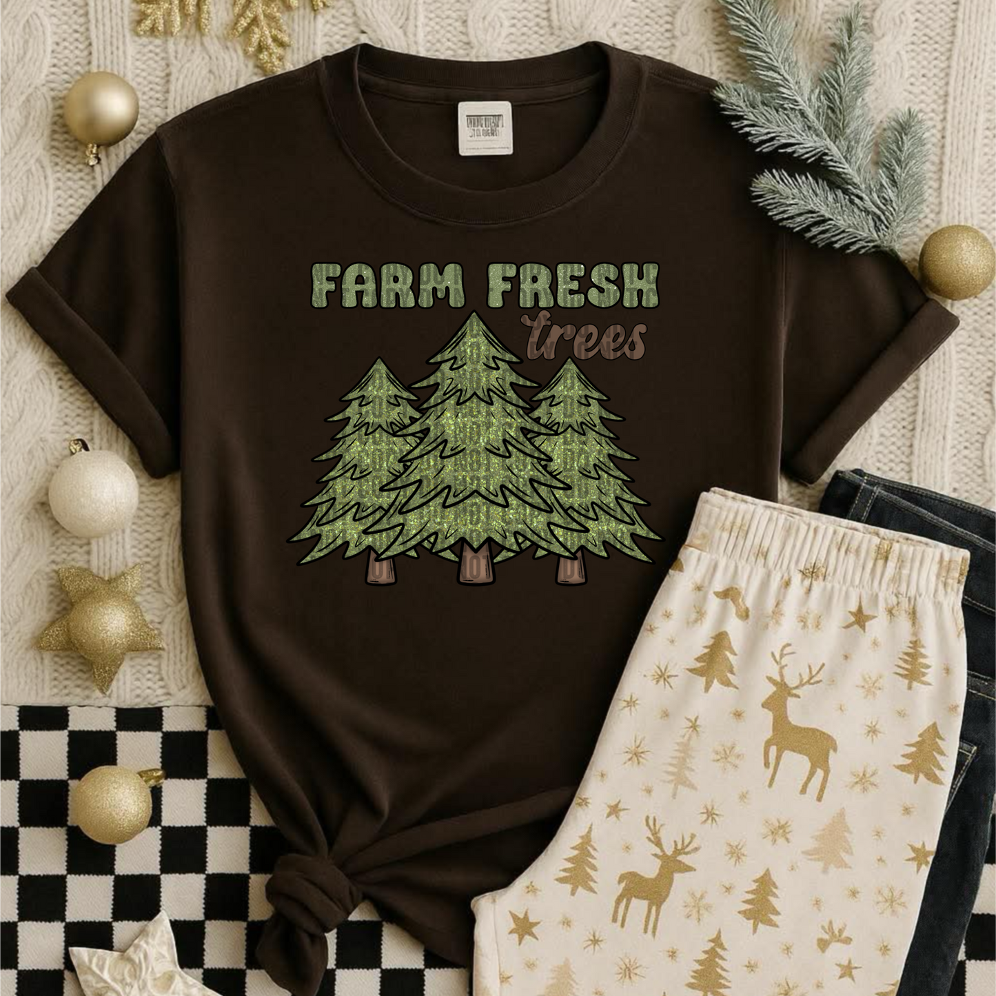 Farm Fresh trees - DTF TRANSFER (LCD)