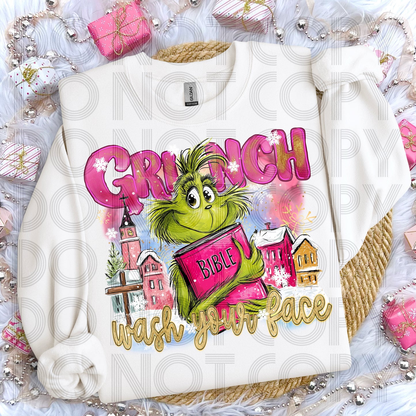 Grouch wash your face - DTF TRANSFER (RHD solo bundle)