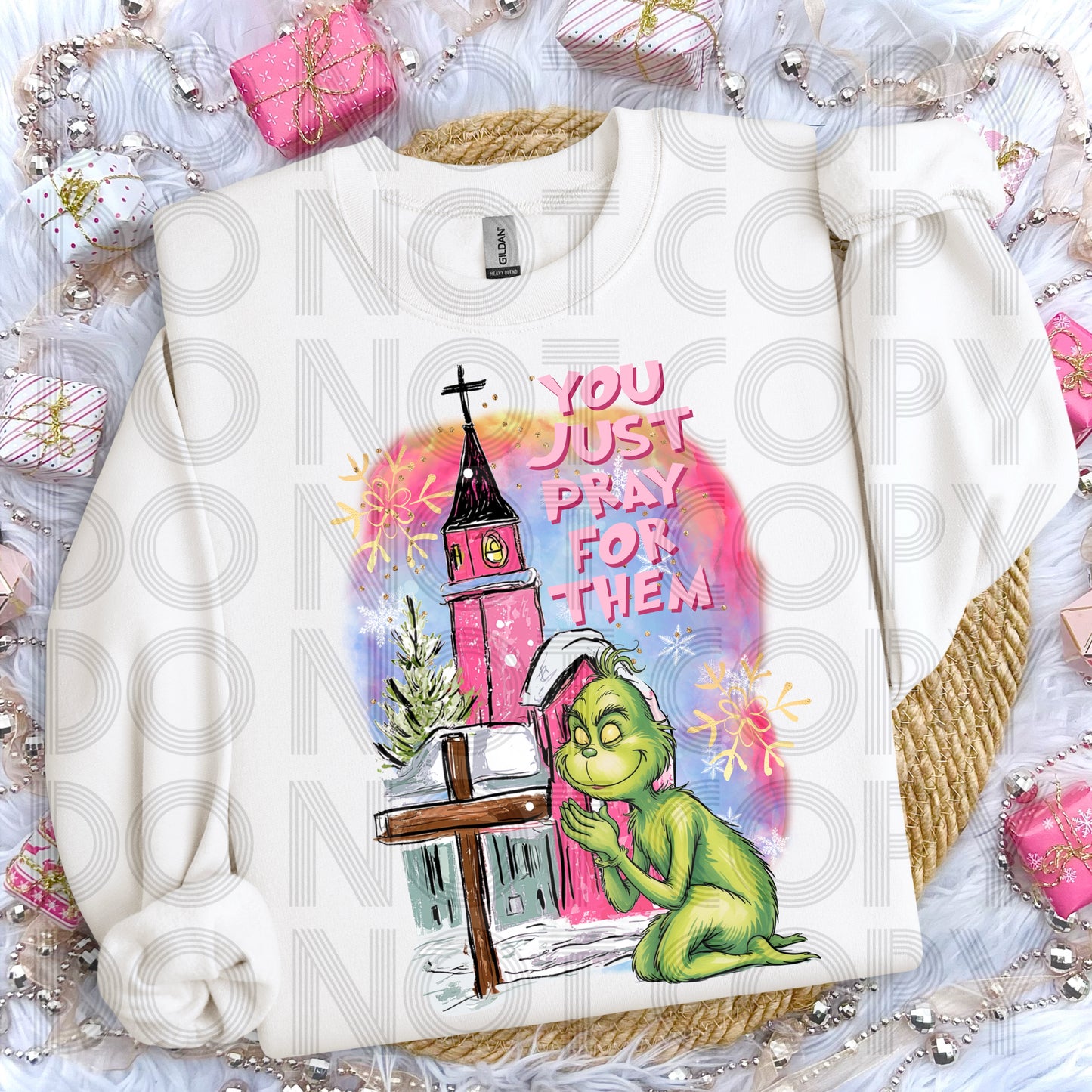 Grouch pray for them - DTF TRANSFER (RHD solo bundle)