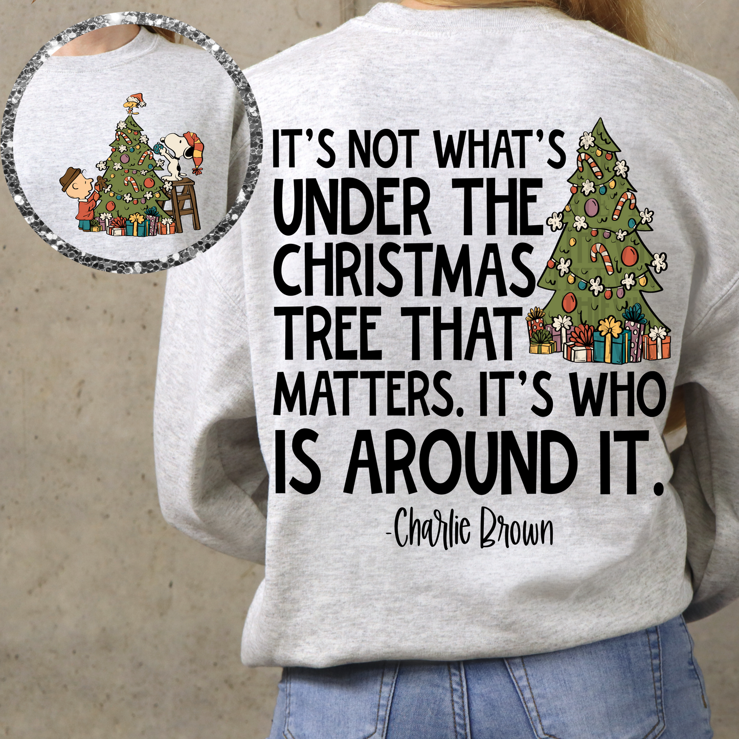 It’s not what’s under the Christmas tree ; DTF TRANSFER (SCRLW)