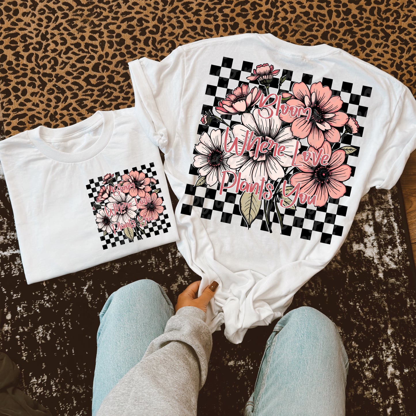 Bloom where love plants you-DTF TRANSFER (LDC F24)