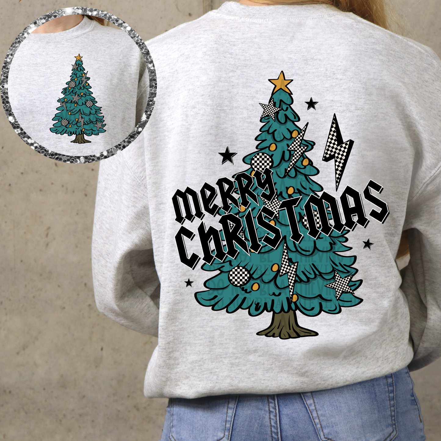 merry Christmas - DTF TRANSFER (SCRLW)