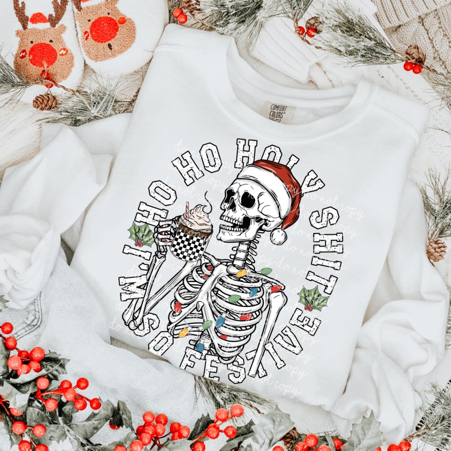 Ho ho holy sh*t- DTF TRANSFER (MMDD)
