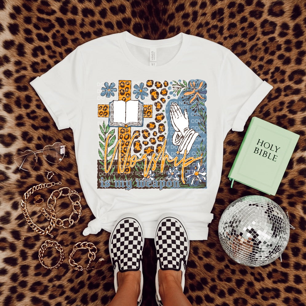 Worship Is My Weapon - DTF TRANSFER (SCG AUG25)