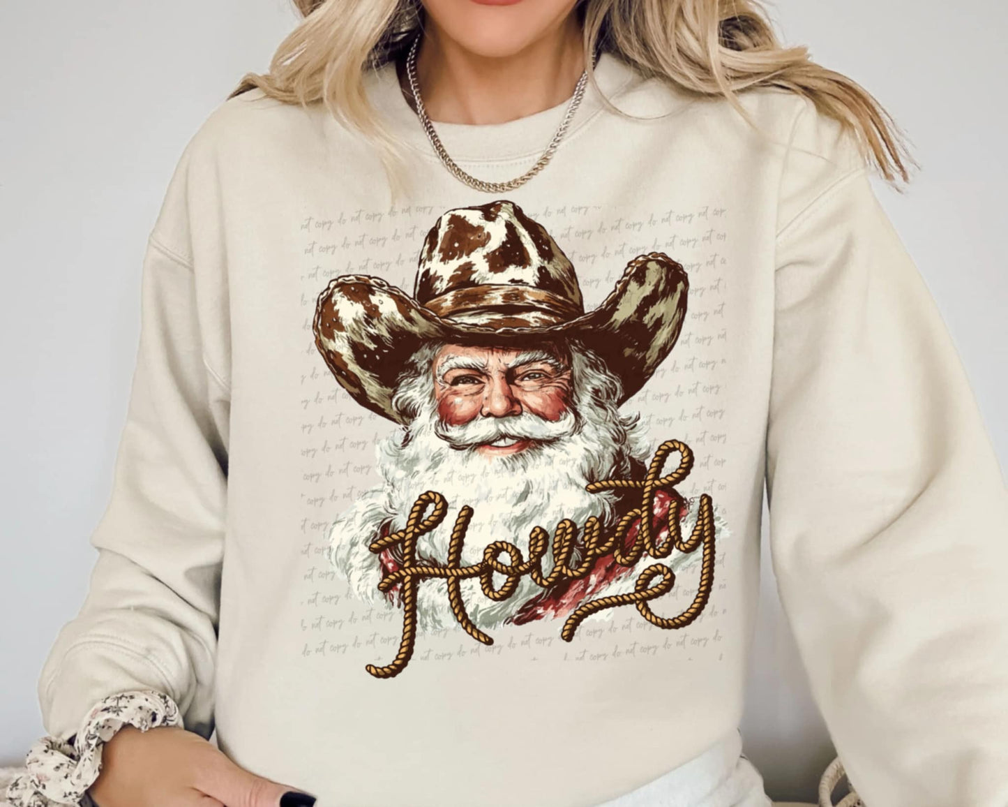 Howdy - DTF TRANSFER (MG Xmas fundraiser)