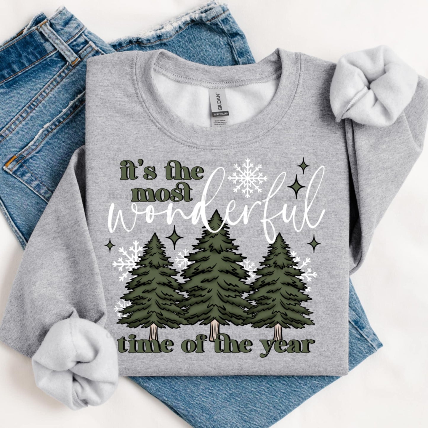 It’s the most wonderful time of the year - DTF TRANSFER (MG Xmas fundraiser)